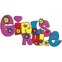 Girls Rule Sticker for wholesale by Gypsy Rose
