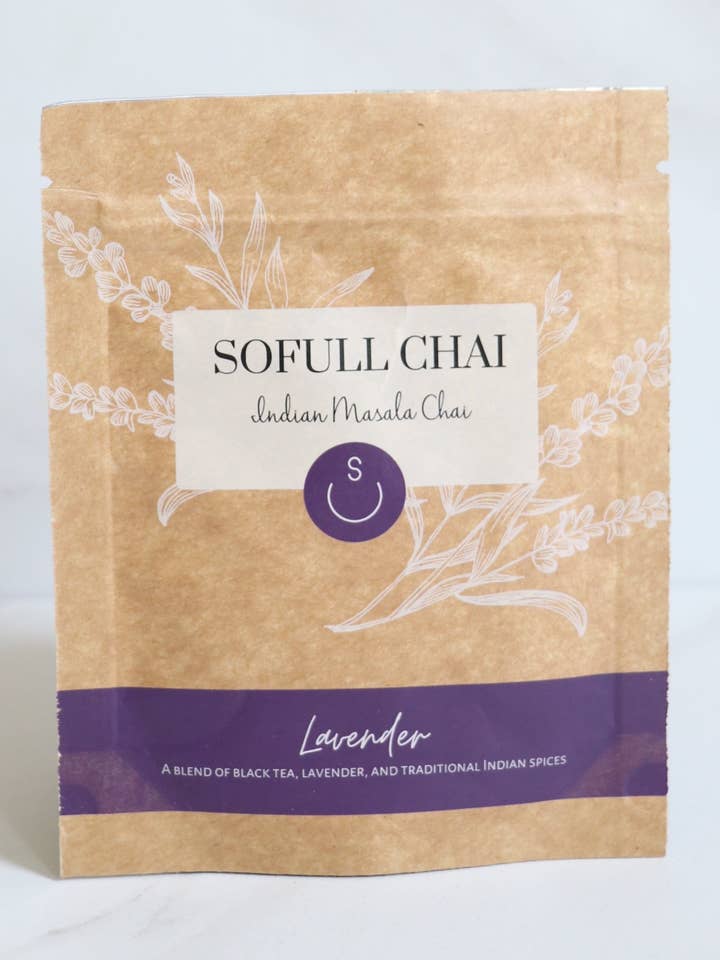 Lavender Chai for wholesale by SoFull Chai