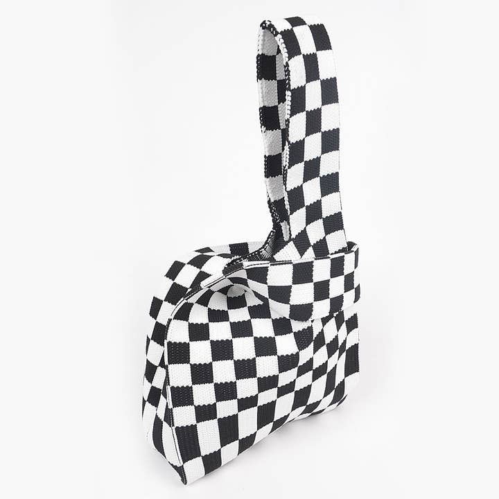 3AM BY H&D ACCESSORIES - Wholesale Tote bag – Women's - Checker Poly Woven Bag4