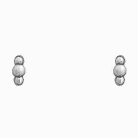 Oorknopje bindi dot zilver voor wholesale door My Treasure Hunts