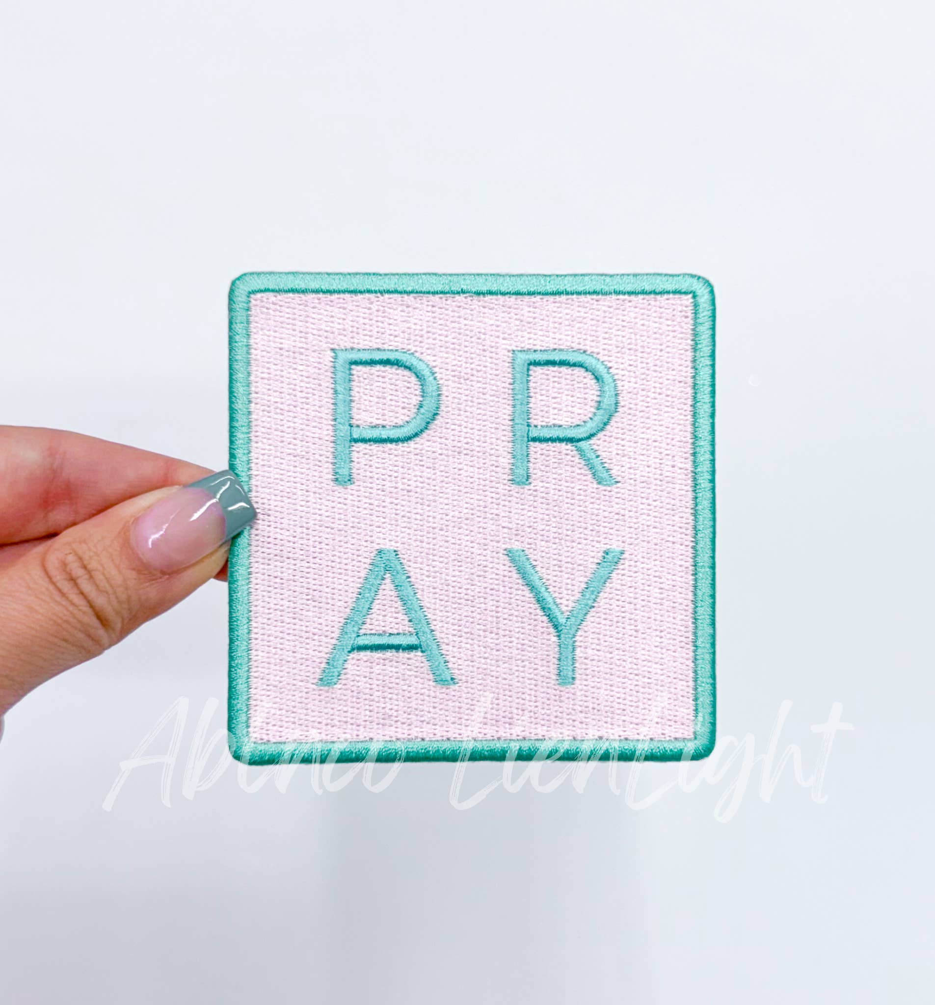 ABLNco - Wholesale Patch - PRAY Faith Embroidery Patch