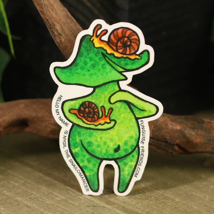 Vinyl Funguise® Sticker - Nygil for wholesale by Funguise Friends by WkdWest