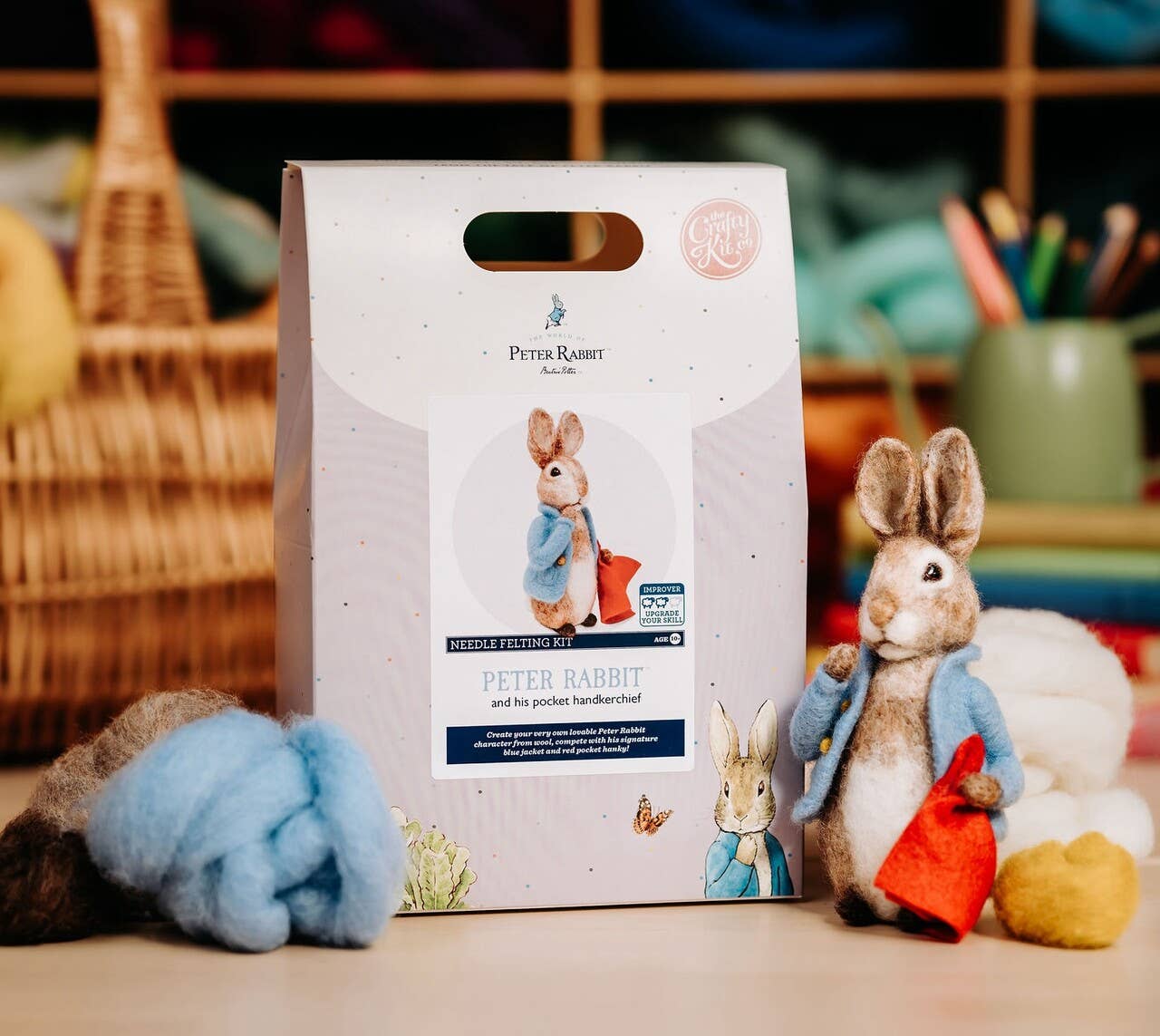 The Crafty Kit Company – wholesale Craft sewing kit – Beatrix Potter - Peter Rabbit and his Pocket Handkerchief4