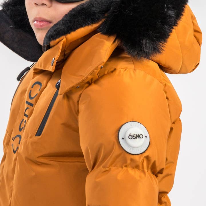 Tan Luca's Luxury Snowsuit for wholesale on Faire15