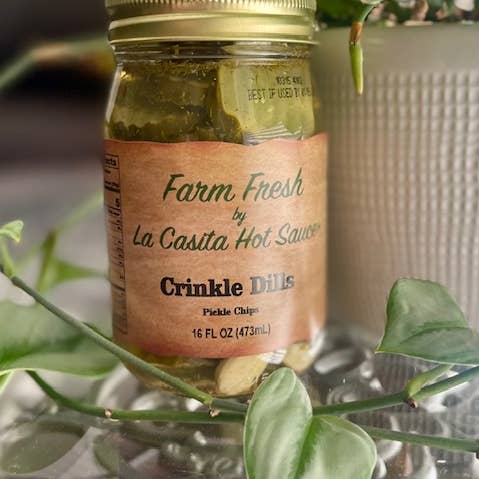 La Casita Hot Sauce - Wholesale Pickled Vegetables - Farm Fresh by La Casita Crinkle Dill Pickle Chips