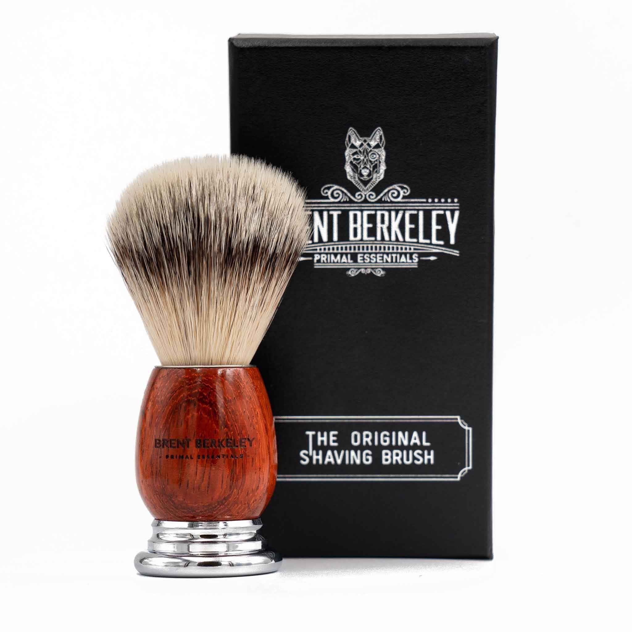 Brent Berkeley - Venta al por mayor Brocha de afeitar - Hombre - Brent Berkeley® Original brocha de afeitar - fibra silvertip1