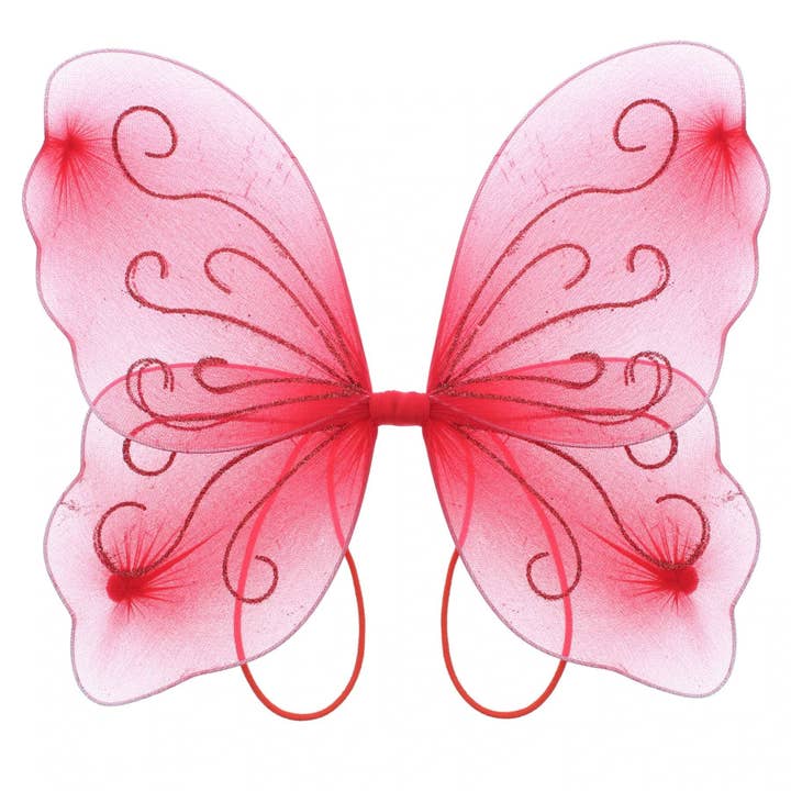 Topkids Accessories – wholesale Utklädningsdräkter – Barn – Ängelvingar Fairy Butterfly Pixie Tinkerbell Maskeraddräkt Flickor Klä upp Kostym Baby Småbarn Barn Barn Små Små Mini-Leksaker Fairywings Set Glitter33