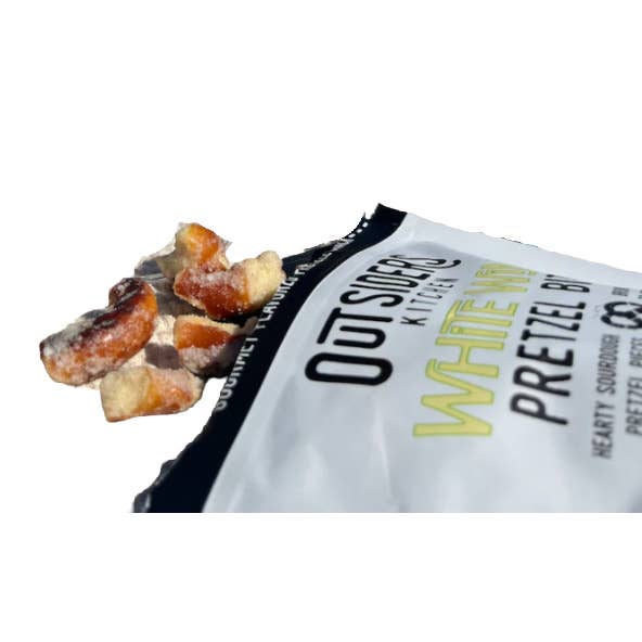 Outsiders Kitchen - Wholesale Pretzels - White Wine Pretzels Bites | Case of 125