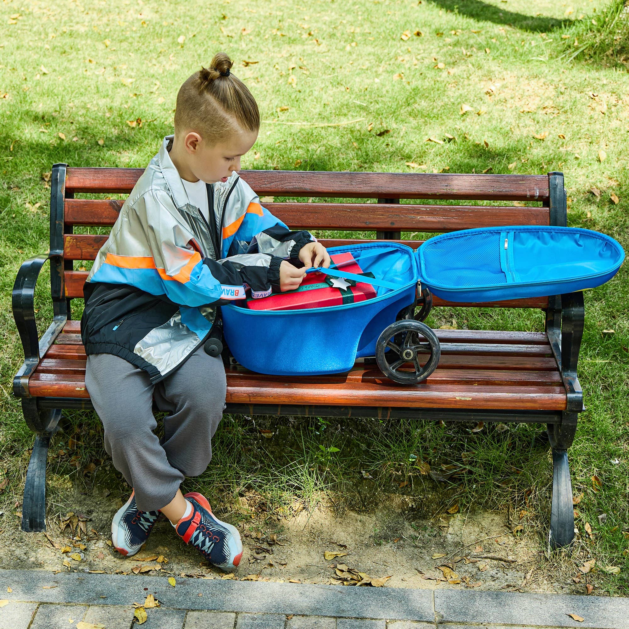 Gopowerbike – Großhandel Fahrrad/Roller – Kinder – GoPowerBike GoVoyage 3-Rad Kindergepäckroller8