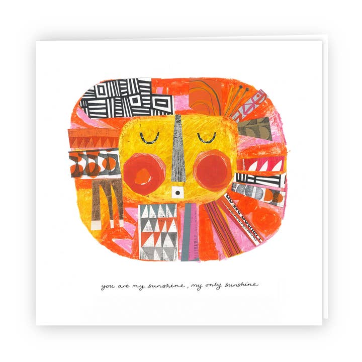 my only sunshine greetings card for wholesale by Clare Youngs