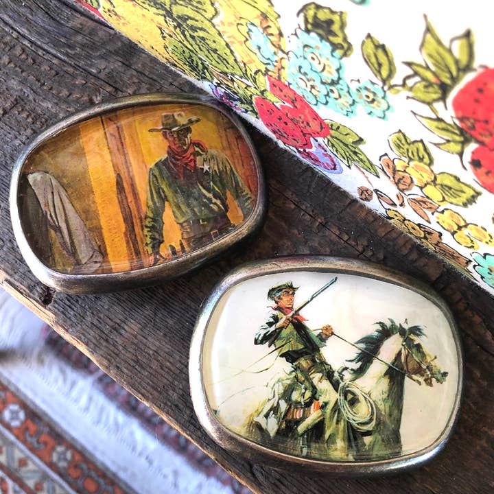joeyfivecents - Wholesale Belt buckle – Unisex - Belt buckle, western - cowboy, wild west, book cover, unisex7