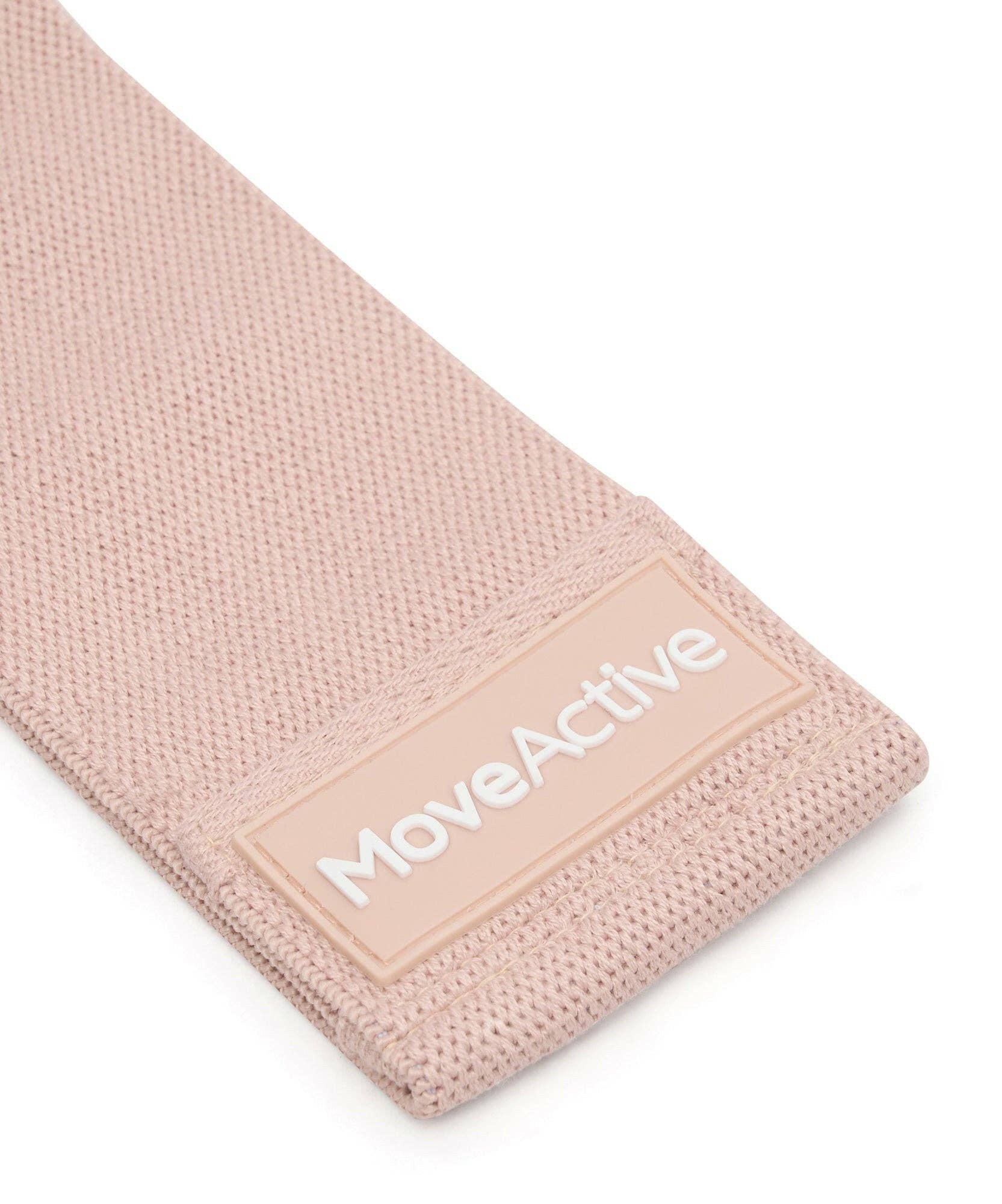 MoveActive – wholesale Fitness equipment – Medium Resistance Band - Soft Pink1