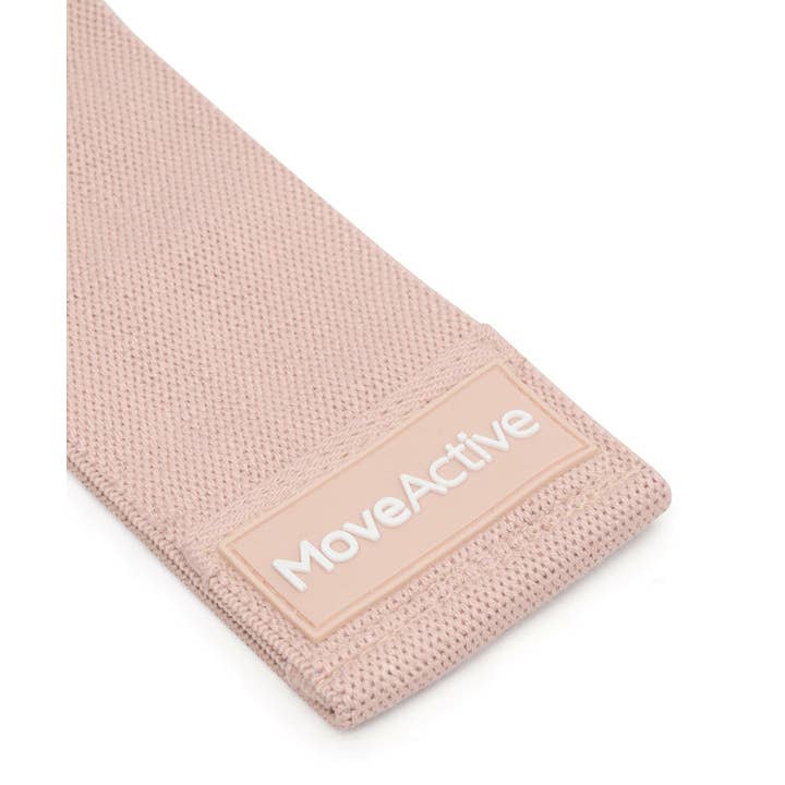 MoveActive – Großhandel Fitnessgeräte – MoveActive mittleres Widerstandsband - Soft Pink1