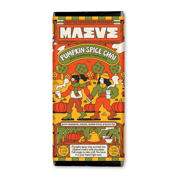 Fall - Pumpkin Spice Chai Truffle Bar and other Purchase Wholesale latika. Free Returns & Net 60 Terms on Faire trending on Faire.