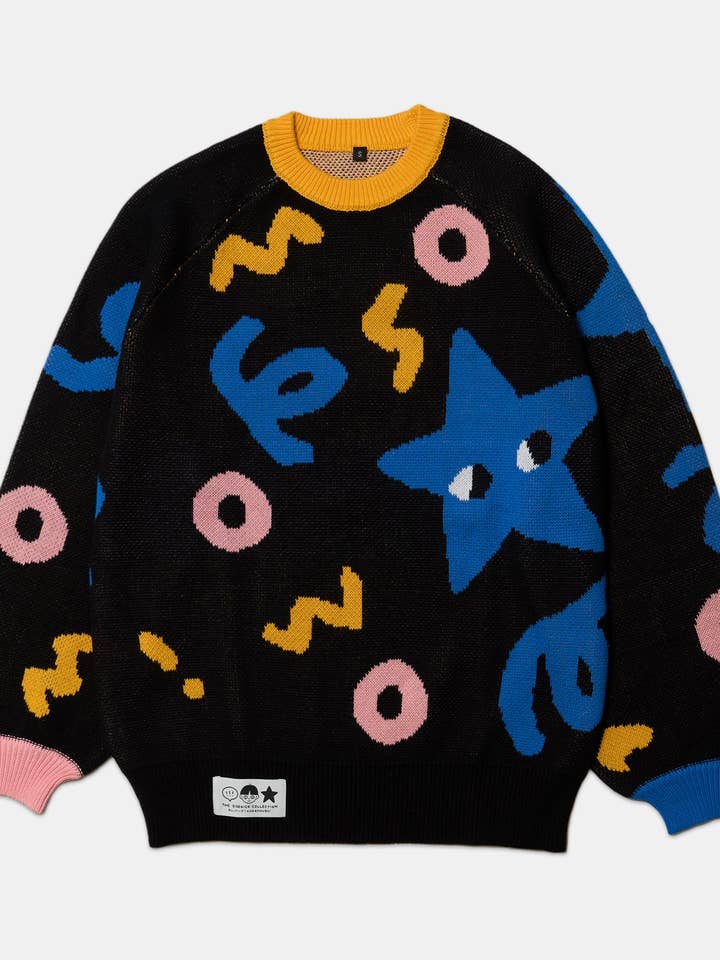 Karepango - Wholesale Knit Sweater - Women's - SIDEKICK: Thick knit jacquard sweater