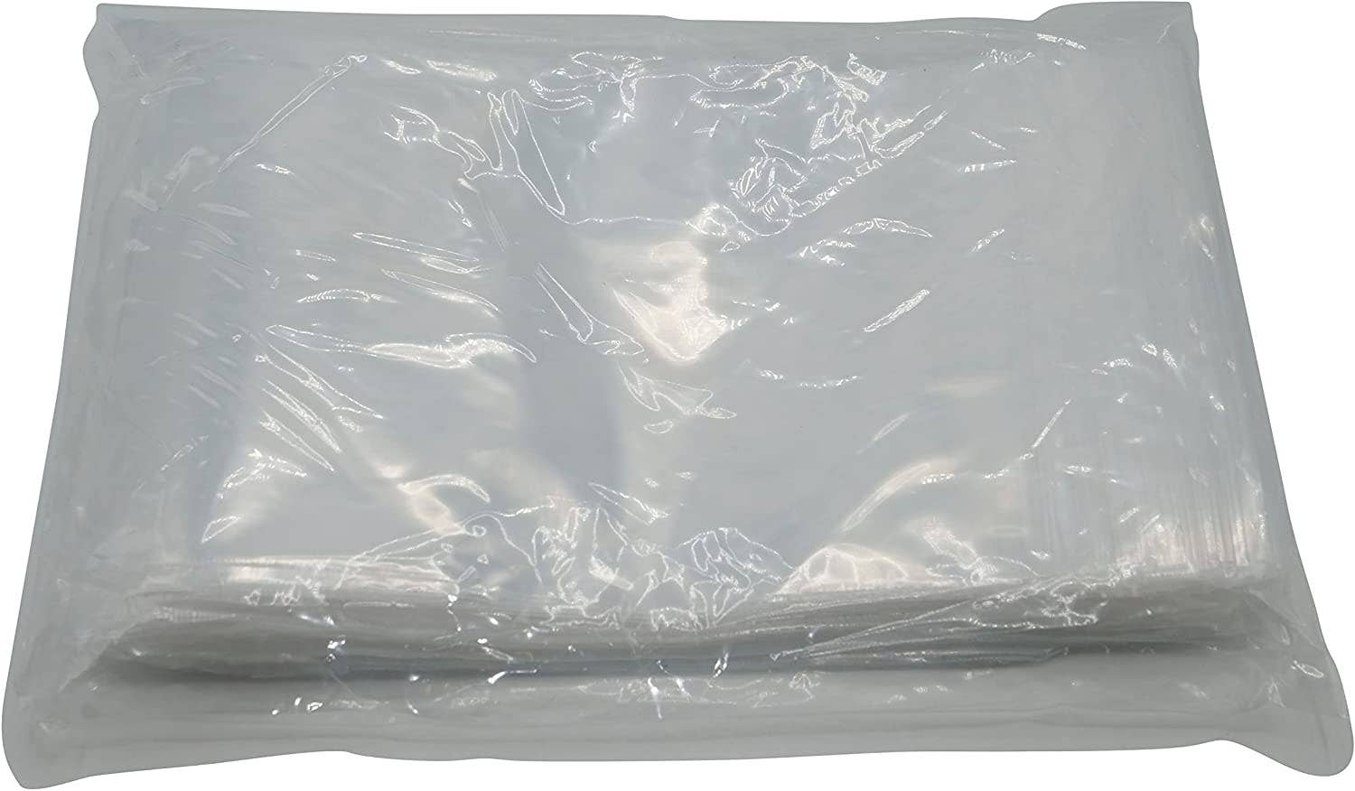 EcoQuality – wholesale Food storage wrap/bag – Clear Reclosable Zip Poly Plastic Bags - Resealable 5x74