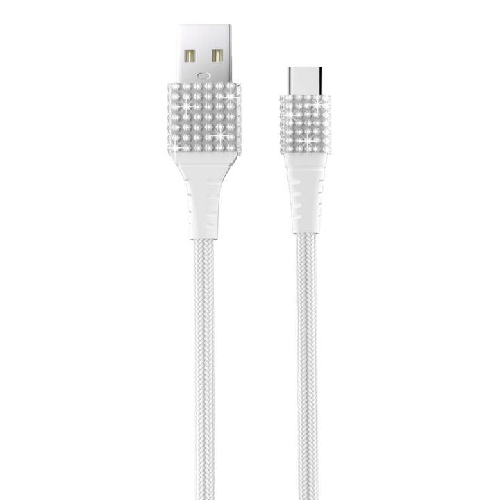 LAX Gadgets - Vendita all'ingrosso Cavo di ricarica - Cavo USB-C ad alta velocità per imballaggi al dettaglio Andriod da 6 piedi