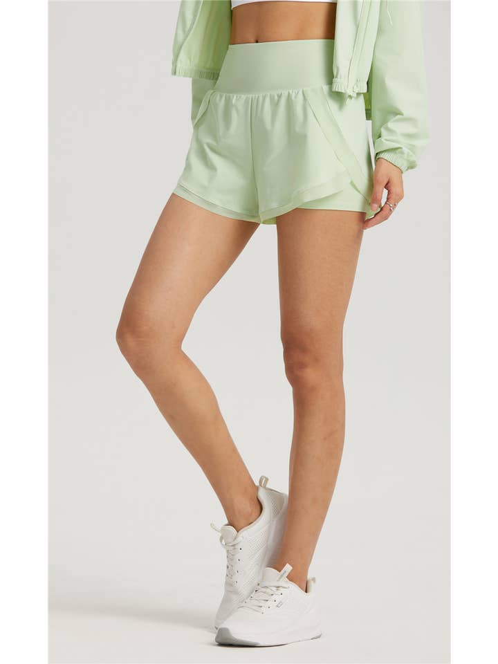 91thelabel - Wholesale Athletic Shorts - Women's - Revival Mesh Classic Summer Shorts