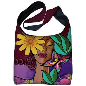 Donloise Crochet Tote Bag Aesthetic Y2K Cute Hippie Bag Beach Indie Tie Dye  Shoulder Handbags Purse Accessories for Women