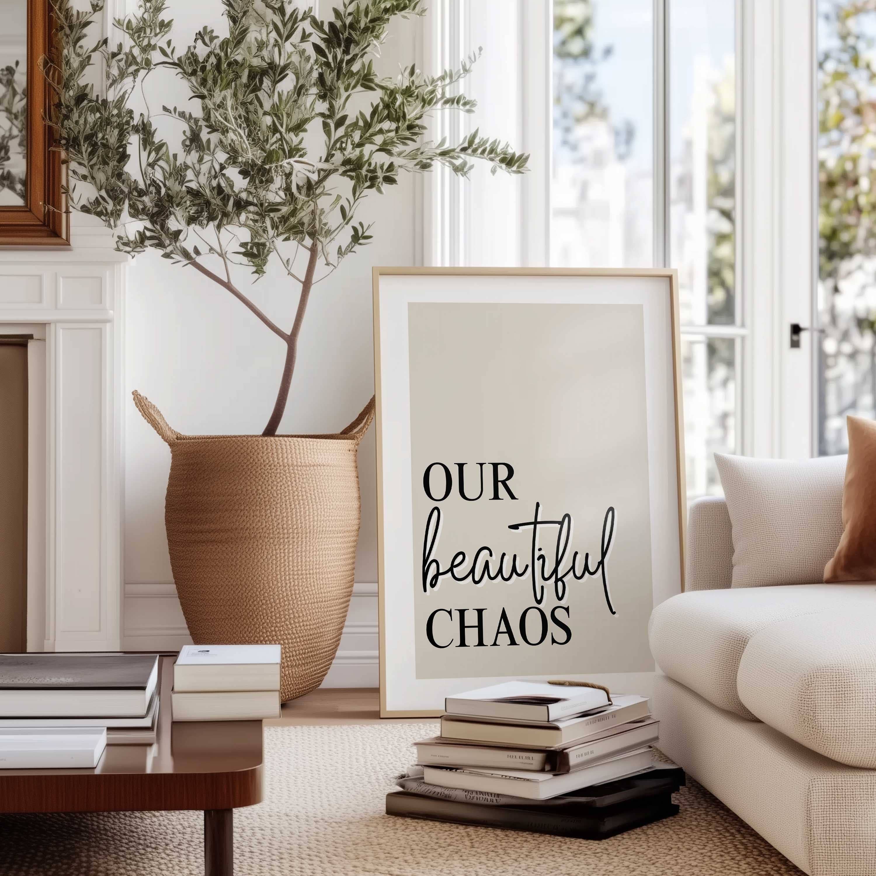 D'LUXE PRINTS - Wholesale Poster - Our Beautiful Chaos Print7
