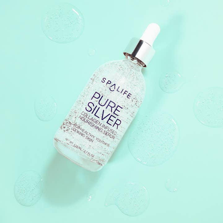 My Spa Life - Wholesale Facial Serum/Concentrate - Pure Silver Infused Nourishing Serum- Collagen Infused