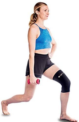 Copper Joe - Vendita all'ingrosso Busto/tutore ortopedico - Copper Joe Ultimate ginocchiera a compressione, ginocchiera avvolgente per alleviare il dolore al ginocchio, ginocchiere per sollevamento pesi, corsa, lacerazione del menisco, ACL, artrite, palestra, artrite e ACL per uomini e donne4