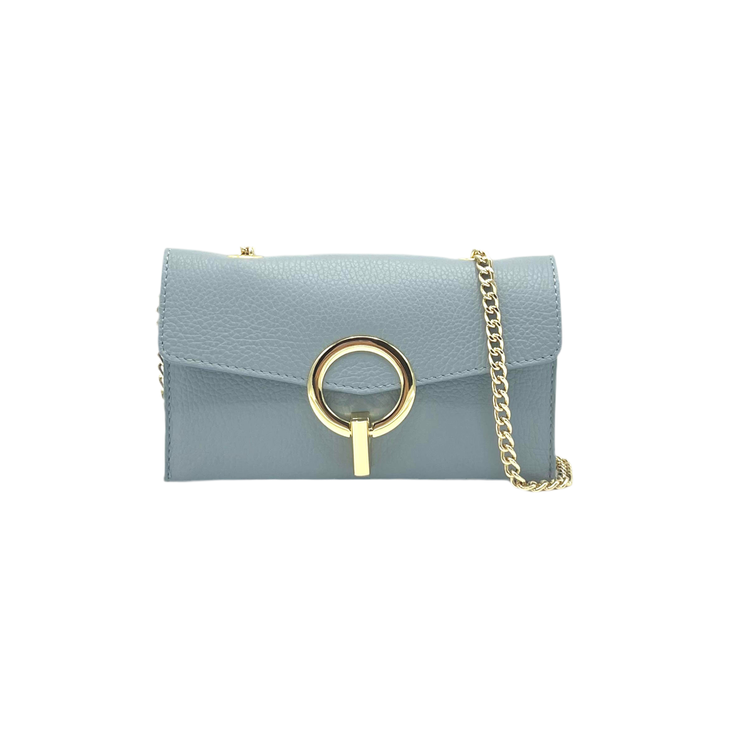Suie Valentini srl - Vendita all'ingrosso Pochette - Donna - Mini pochette in pelle genuina Made in Italy, art. 11258913