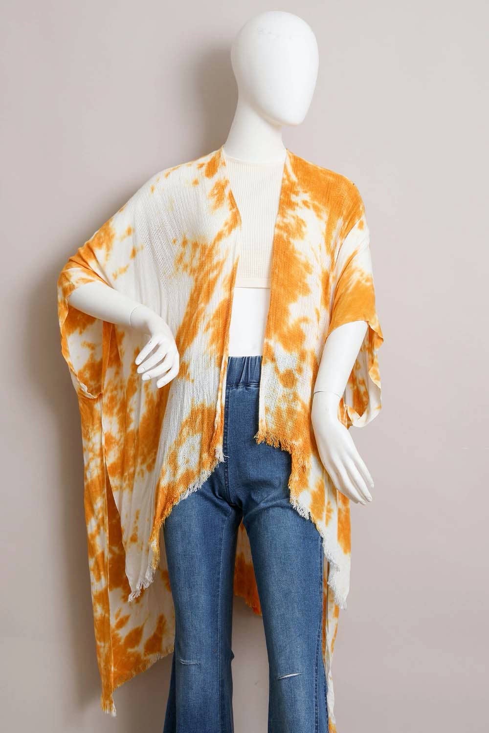 Leto Accessories - Wholesale Kimono - Women's - ✨ Hippie Chic Multicolor Kimono - Trendy Layering Piece1