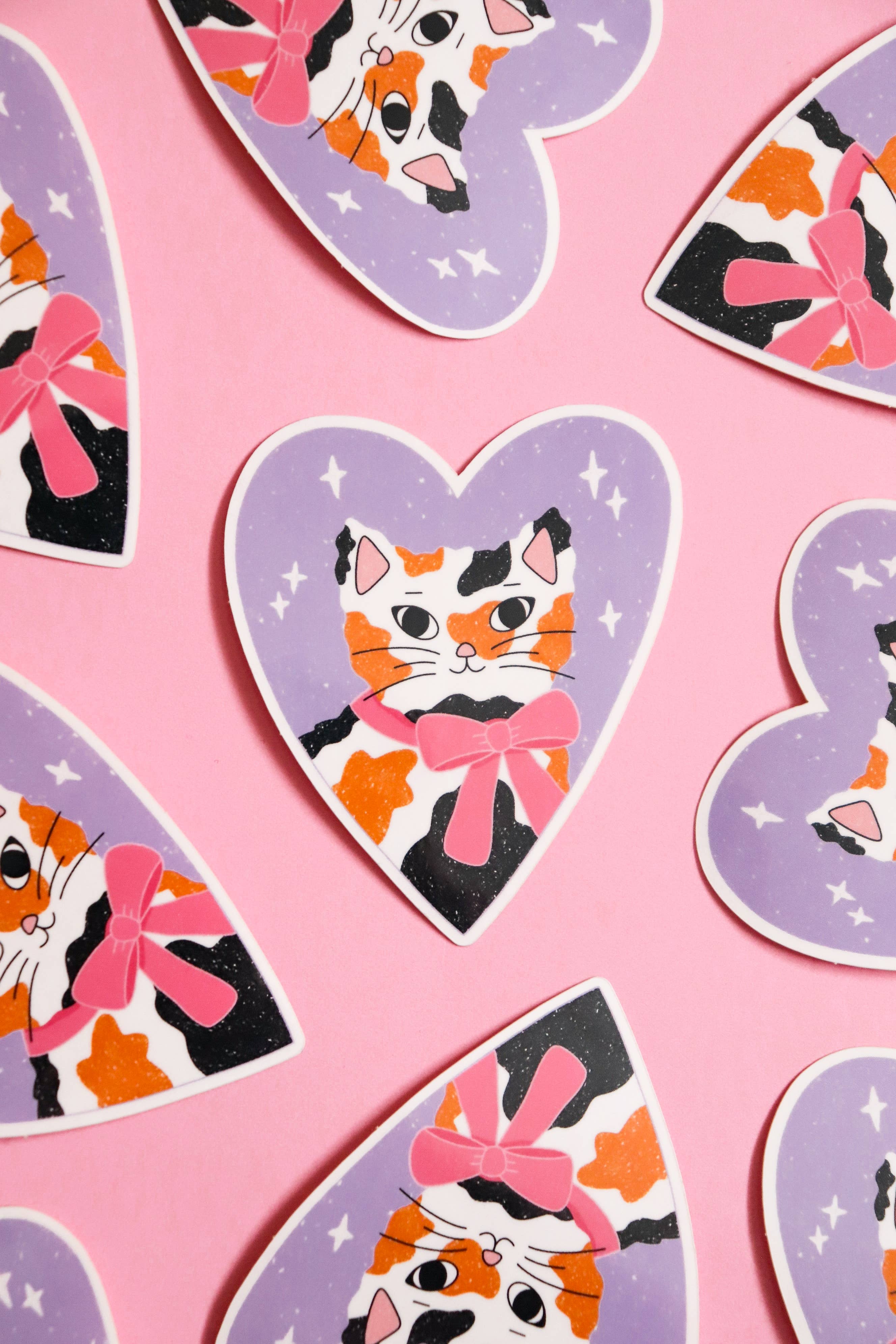 Day Dreamer Studios - Venta al por mayor Pegatina - Celeste the Cat | Adhesivo de vinilo impermeable brillante3