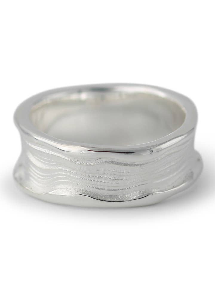 silver ring 9 mm for wholesale by Campur GmbH