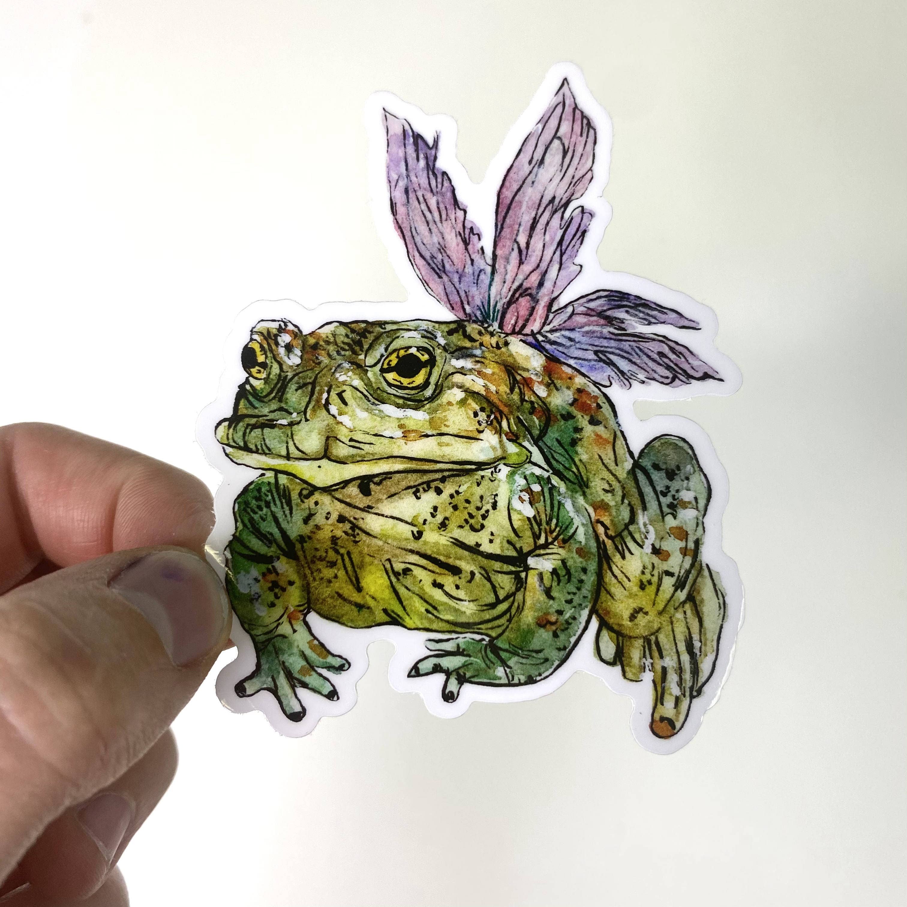 Aquabun - Vente Autocollant - Autocollant Toad Fairy1