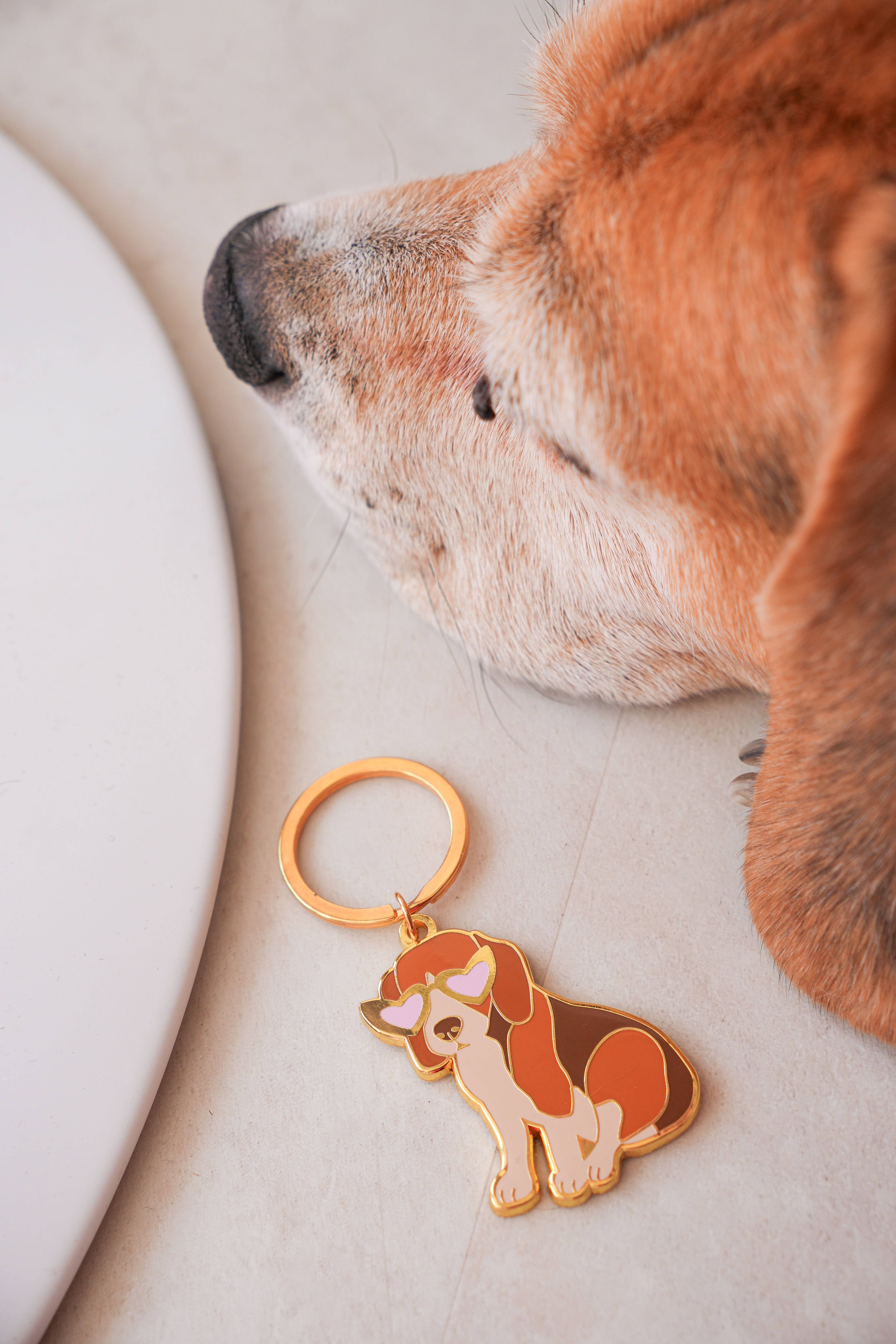 MALICIEUSE - Wholesale Keychain - Women's - Beagle Keychain1
