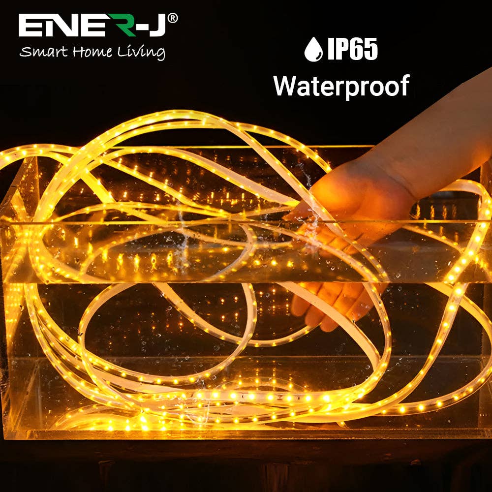 ENER-J – wholesale String lights – Solar Powered LED Strips 20M with Remote, IP65, 6V 12W Panel4