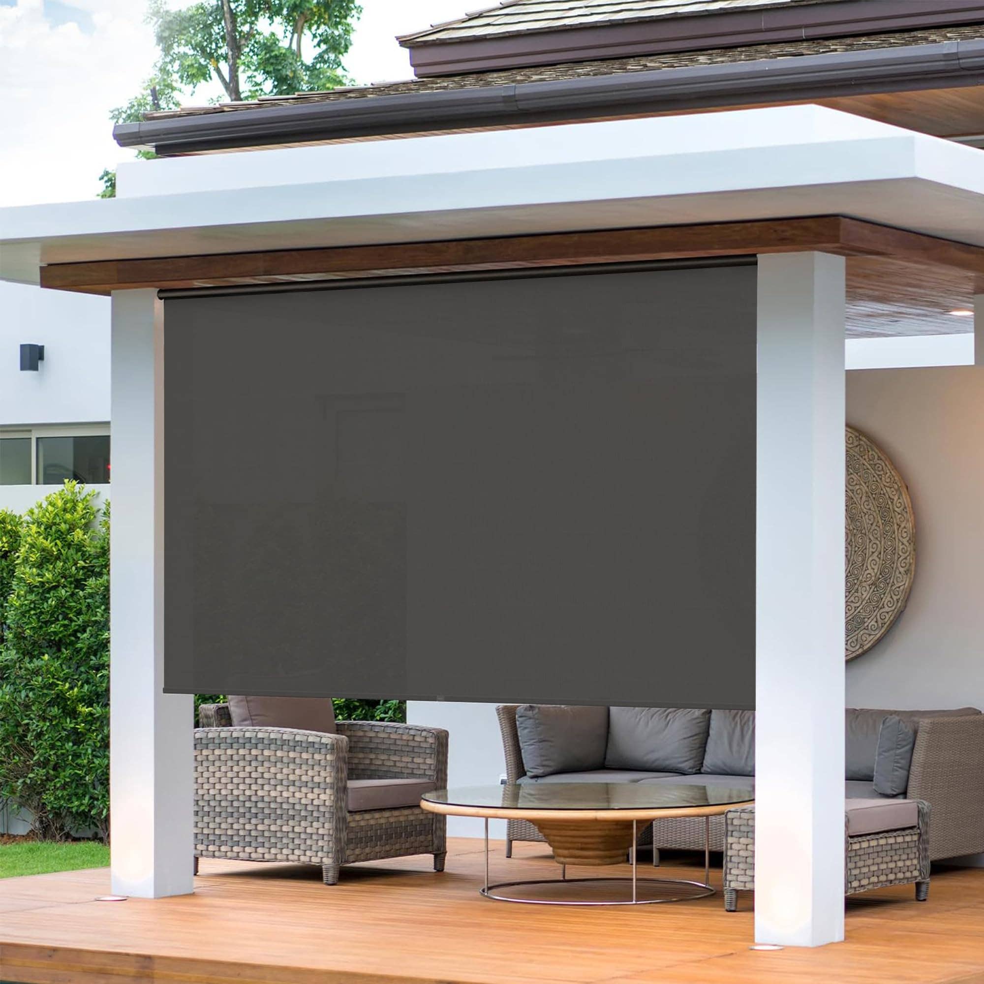 Heynemo - Wholesale Curtain - Outdoor Roller Shades for Patio with New Operation Mode4