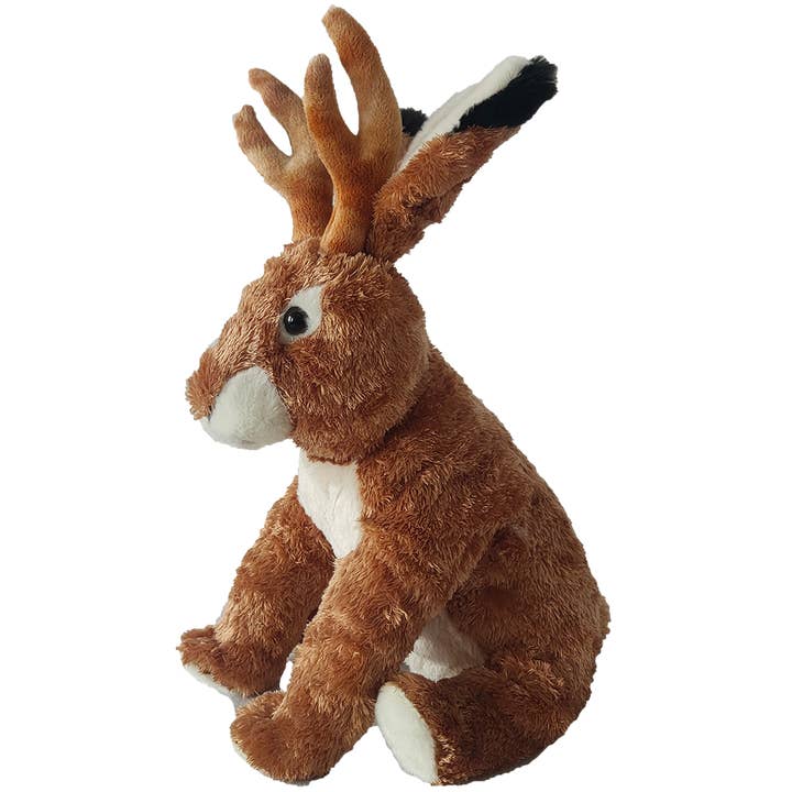 Texas Toy Distribution - Wholesale Stuffed/Plush Toy - Kids & Baby - Jackalope 12" Plush Stuffed Animal1