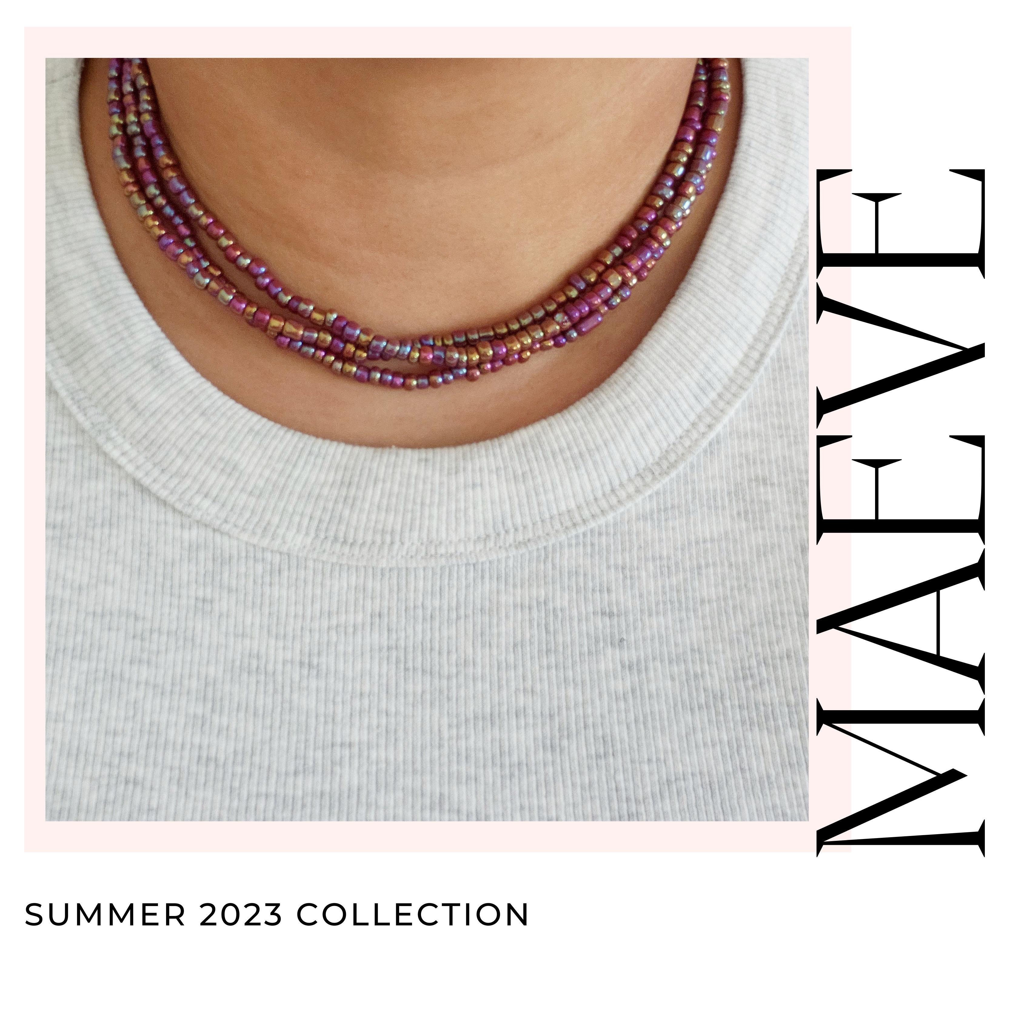 House of Sanchez - Wholesale Beaded/Pearl Necklace - Maeve - Wrap Necklace / Bracelet1