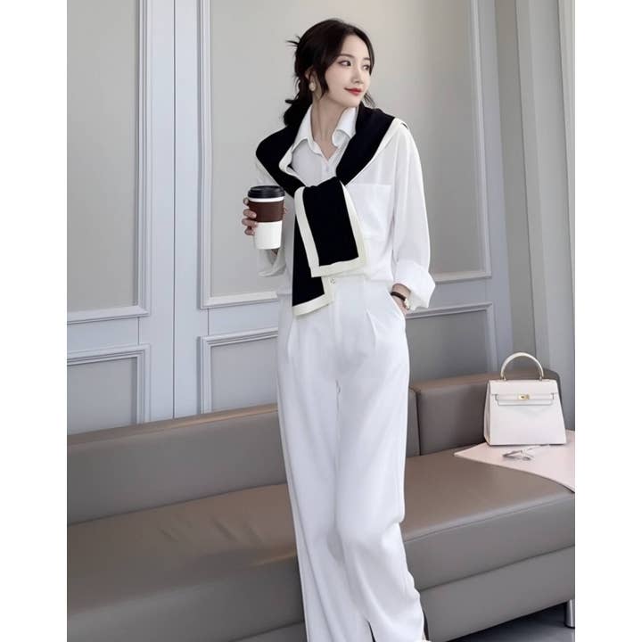 JC Sunny Fashion – wholesale Halsduk - Dam – JC063329 Unik design öppen front knyt sjal wrap6