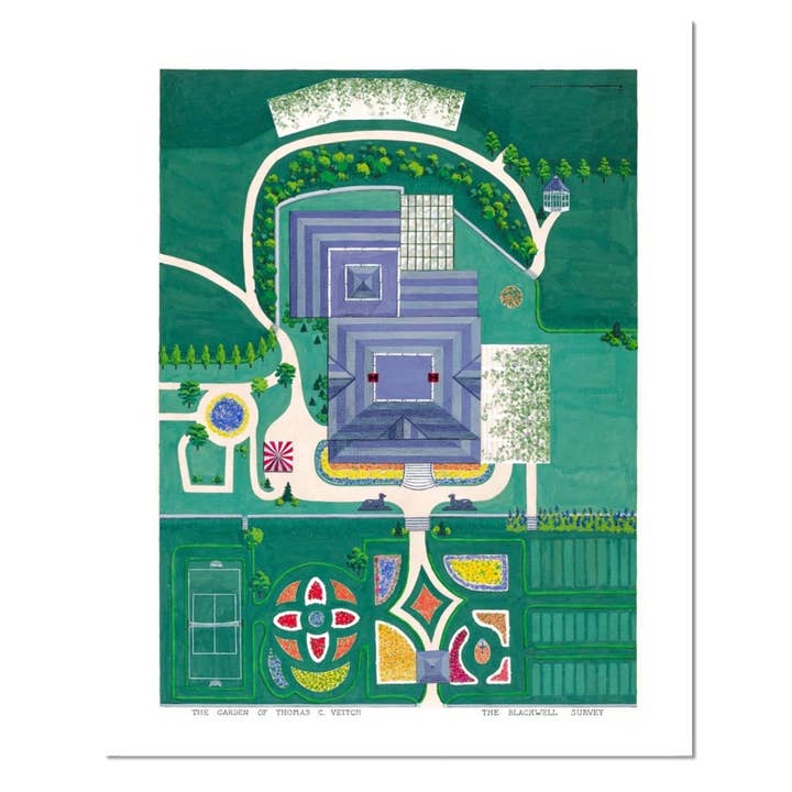 Bagged & Backed Veitch Estate Konsttryck för wholesale av Cynefn