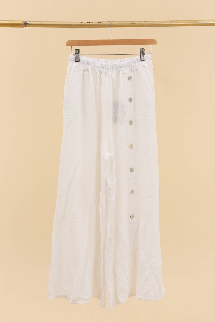 LÉA & LUC - Wholesale Pants - Women's - Trousers in 50% cotton 50% linen REF. 800716