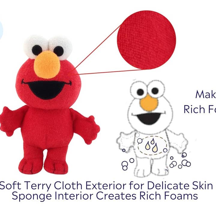 SoapSox - Vente Jouet pour le bain – bébé - Jouet de bain SoapSox Sesame St Elmo2