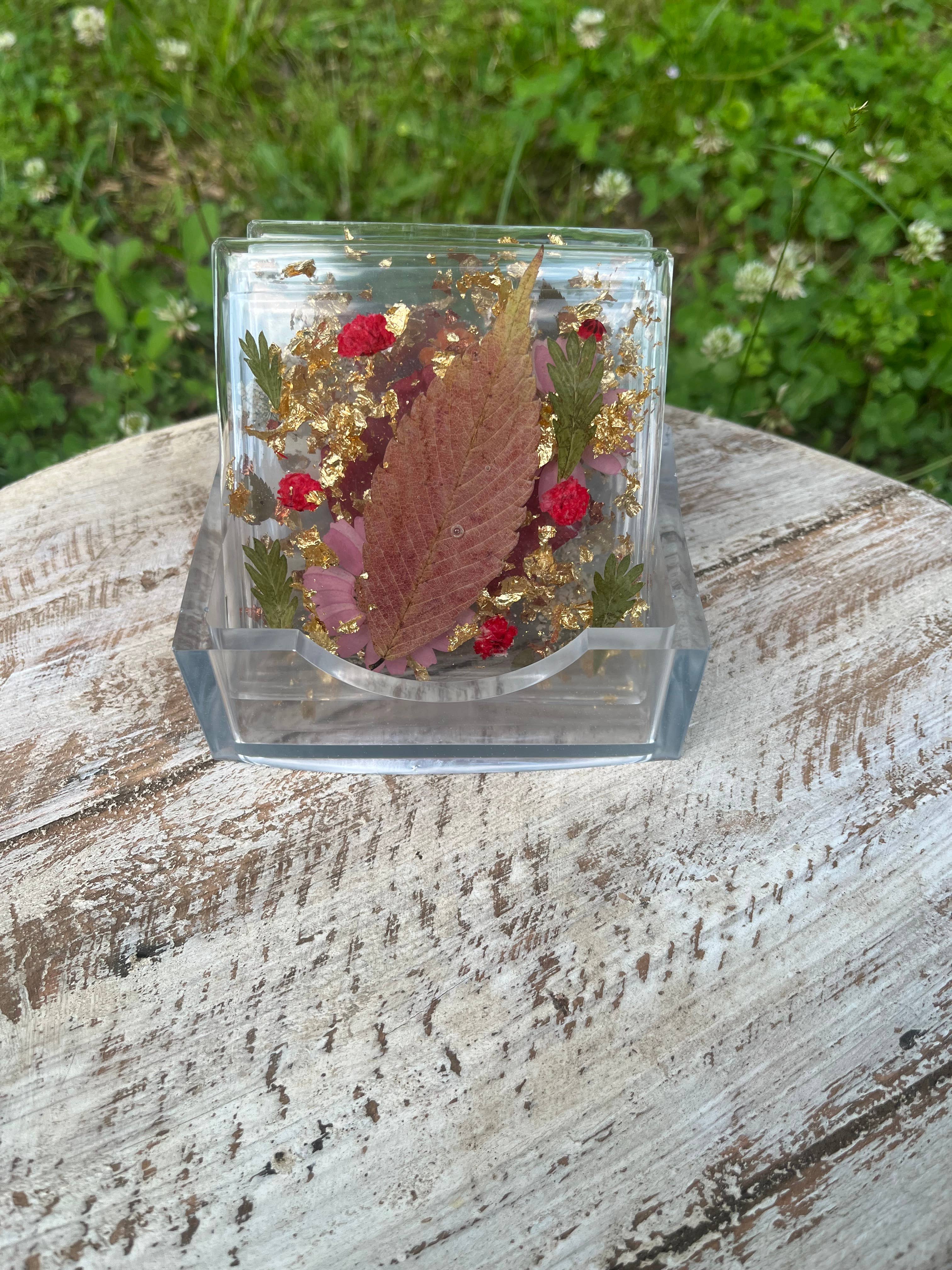 Mae Mae's - Wholesale Coasters - Square resin coasters1