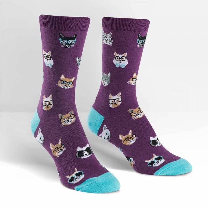 Smarty Cats Crew Socks and other Purchase Wholesale socks that save cats. Free Returns & Net 60 Terms on Faire trending on Faire.