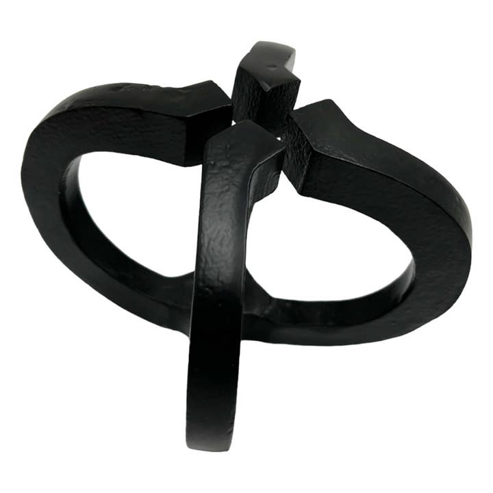 2626 Designs - Wholesale Sculpture - 8" Wide Aluminum Modern Decorative Art Object Sculpture12