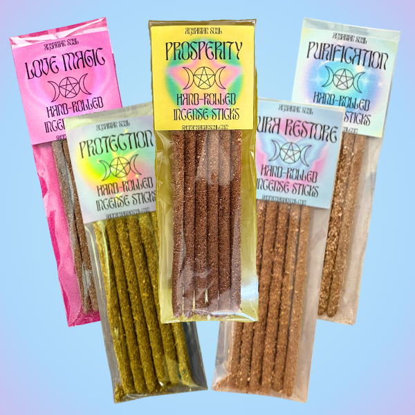 Aquarian Soul - Wholesale Incense - Hand Rolled Herbal Magic Incense Sticks5