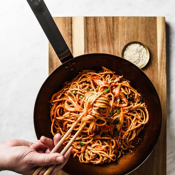 La Brigade de Buyer - Wholesale Cooking Pot - MINERAL B Carbon Steel Wok5