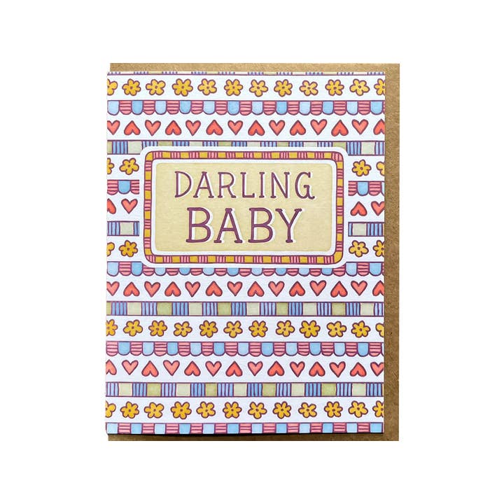 Noteworthy Paper & Press – wholesale Vardagliga hälsningskort – Älskling Baby Kort