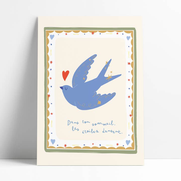 POSTER 18X25 CM - The Dove for wholesale by David & David Studio