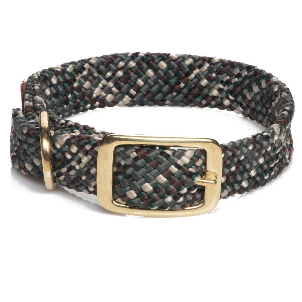 Mendota Pet - Wholesale Pet Collar - Dog - Double Braid Jr Collars - 9/16" width w/Brass Hardware2