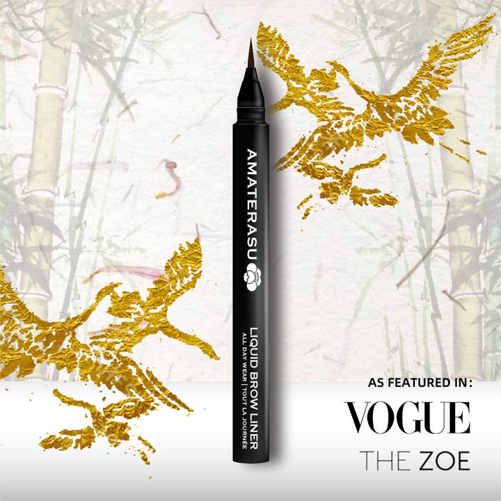 Liquid Brow Liner Smudgeproof All Day Buildable Formula for wholesale by Amaterasu Beauty