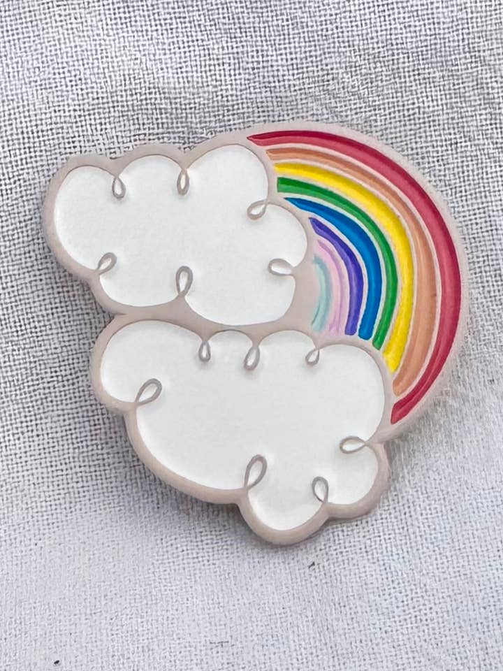 Spilla smalto morbido arcobaleno per la vendita all'ingrosso da parte di Anna Parade